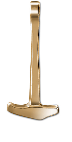 Cuerdale Thor’s Hammer pendant Viking jewelry gift. Authentic bronze museum replica made in Denmark and sold in the museum stores throughout Scandinavia. - Buy Online from USA!