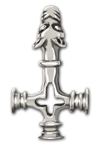 Icelandic Cross pendant Norse Viking jewelry gift. Authentic silver museum replica made in Denmark and sold in the museum stores throughout Scandinavia. - Buy Online from 