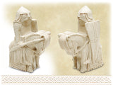 Lewis Chessmen Knight Bookends