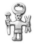 Odin Uppland Norse Viking jewelry gift. Authentic silver museum replica made in Denmark and sold in the museum stores throughout Scandinavia. - Buy Online from USA!