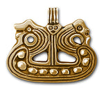 Lilevang Viking ship pendant Norse Viking jewelry gift. Authentic bronze museum replica made in Denmark and sold in the museum stores throughout Scandinavia. - Buy Online from USA!