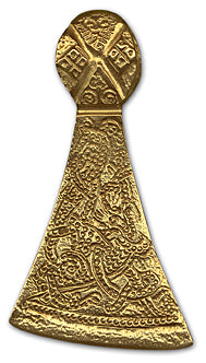 Mammen Axe pendant Norse Viking jewelry gift. Authentic bronze museum replica made in Denmark and sold in the museum stores throughout Scandinavia. - Buy Online from USA!