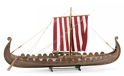 Viking Ship Gift Oseberg scale wooden model kit